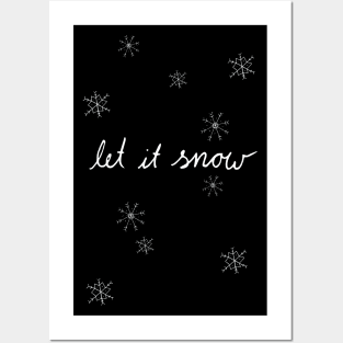 let it snow Posters and Art